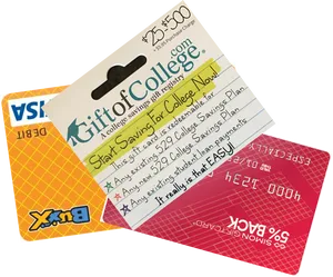 Giftof College Gift Cards PNG image