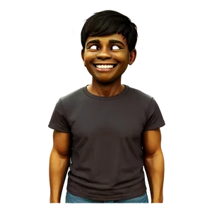 Giggling Smile Emoji PNG 05242024