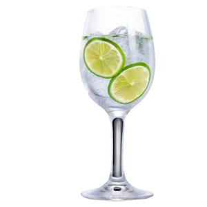 Gin And Tonic Glass PNG Gse