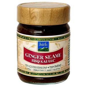Ginger Sesame Bbq Sauce PNG 06282024