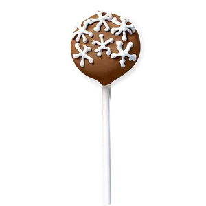 Gingerbread Cake Pop PNG Fwt31 PNG