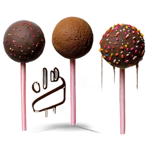 Gingerbread Cake Pops PNG Ecx57 PNG