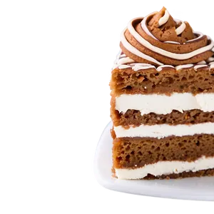 Gingerbread Cake, Slice PNG Krt15 PNG