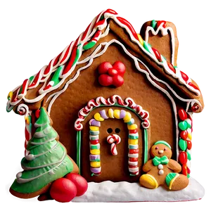 Gingerbread House Kit PNG 72