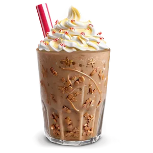 Gingerbread Milkshake Png Mcp PNG image