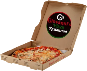 Giovannis Pizzain Box PNG image
