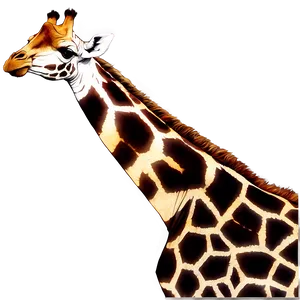 Giraffe Silhouette At Dusk PNG 05062024 PNG