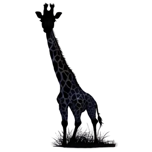 Giraffe Silhouette At Dusk PNG 81 PNG
