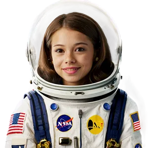 Girl Astronaut PNG 58