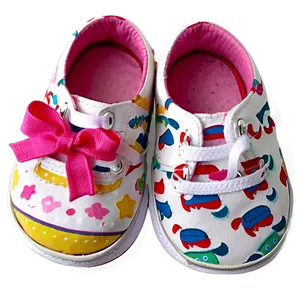 Girl Baby Shoes PNG Hln