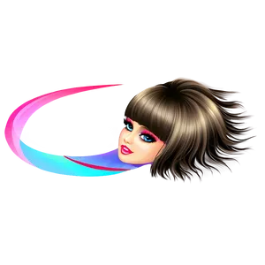 Girl Hair Fashion PNG Etr