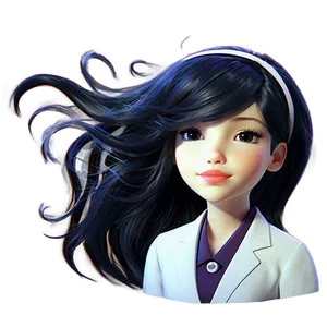 Girl Hair Texture PNG Ewa
