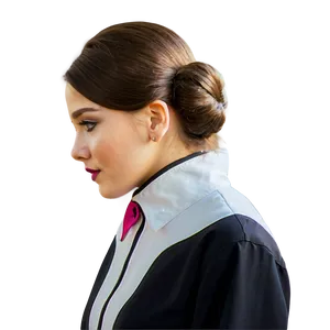 Girl Hair Updo PNG 23