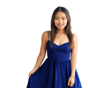 Girl In Dress PNG 76