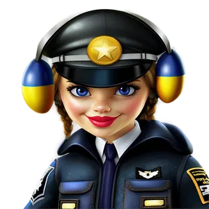 Girl Pilot Avatar PNG Ylv