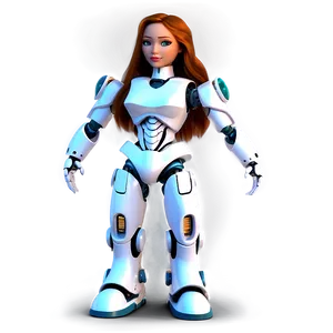 Girl Robot Clipart Png 06262024 PNG image