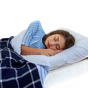 Girl Sleeping Peacefully Png Hqm82 PNG image
