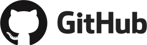 Git Hub Logo Graphic PNG image