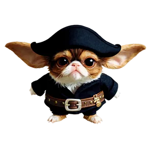 Gizmo In A Pirate Costume PNG 80