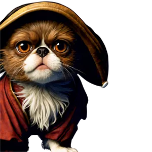 Gizmo In A Pirate Costume PNG Bax