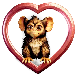 Gizmo In Love Heart PNG Axx61 PNG