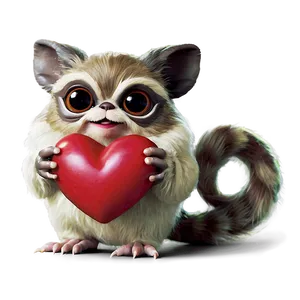 Gizmo In Love Heart PNG Yul40 PNG