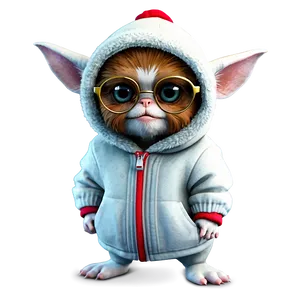 Gizmo In Winter Clothes Png 39 PNG image