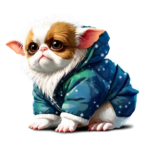 Gizmo In Winter Clothes Png 71 PNG image