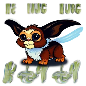 Gizmo Vintage Cartoon Png Mgu PNG image