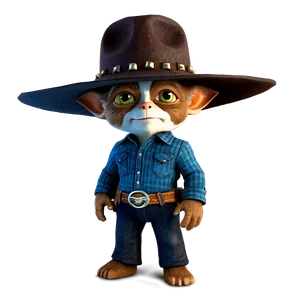 Gizmo Western Cowboy PNG 3
