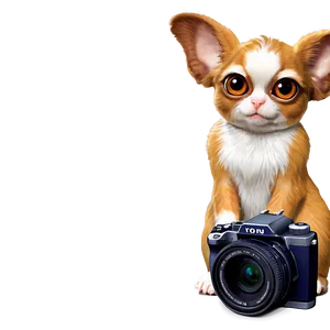 Gizmo With A Camera Photography PNG 19