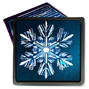 Glacial Snowflake Drawing Png 04292024 PNG image