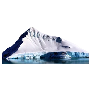 Glacier Snowy Mountain PNG 06252024