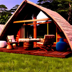 Glamping Cabin Experience PNG 05242024 PNG