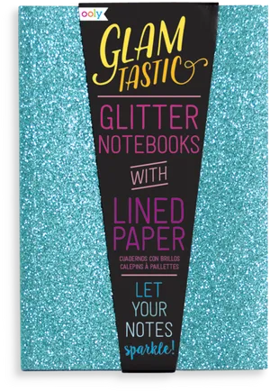 Glamtastic Glitter Notebooks Display