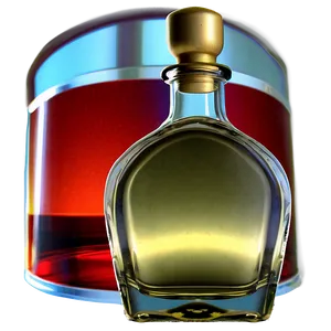 Glass Alcohol Bottle Png Atg PNG image