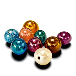 Glass Bead Assortment Png Ehv PNG image