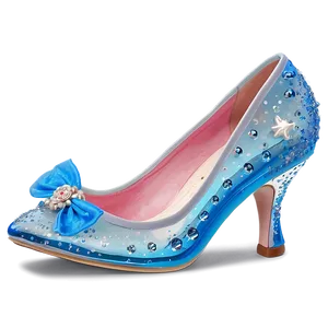 Glass Cinderella Heel PNG 06292024 PNG