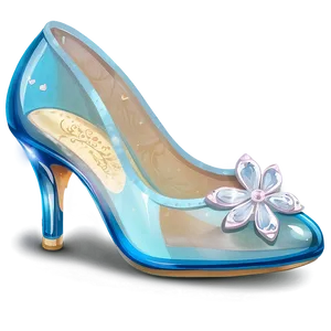 Glass Cinderella Heel Png 3 PNG image