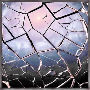 Glass Crack For Background PNG 20