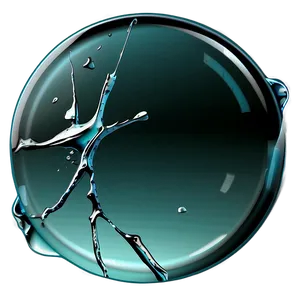 Glass Crack For Design PNG 06122024