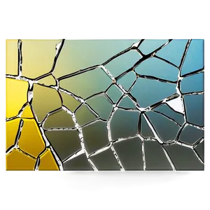 Glass Crack For Design PNG 34