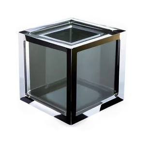 Glass Cube PNG Ufq