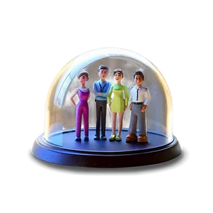 Glass Dome For Figurines PNG 73