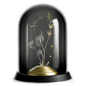 Glass Dome For Memorabilia PNG Gwy