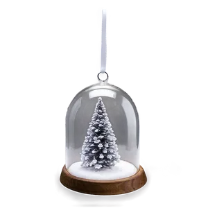 Glass Dome Ornament Display PNG Vvt33 PNG