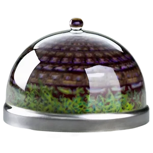 Glass Dome Paperweight PNG 06282024
