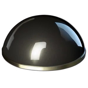 Glass Dome With Silver Base PNG 16 PNG