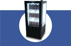Glass Door Beverage Refrigerator