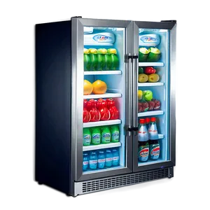 Glass Door Refrigerator Png 41 PNG image